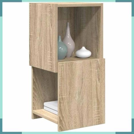 889839 Meuble d'angle Chêne Sonoma 30,5x30x65cm Bois d'ingénierie (1/5)