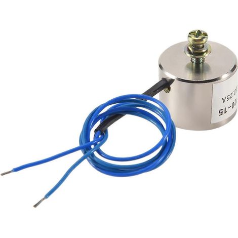 Elektromagnet mit Saugwirkung, 12 V DC, 2,5 kg, 5,5 lb, 20 x 15 mm