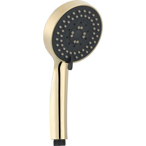 Gold BS144 Bath Rainfall Spray Hand Shower Head Universal Shower Head (1/5)