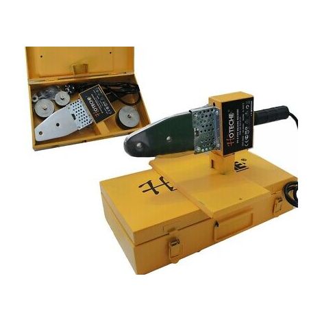POLIFUSORE SALDATORE 800W 6 MATRICI PER SALDATURA TUBI PLASTICA PVC PVDF HOTECHE