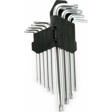 Torx Schlüssel Satz BGS Technic T Profil 9 Teile Stahl (1/4)