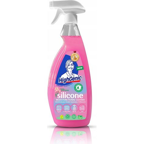 HighGenic - Detergente multifunzionale con silicone, rosa, 750 ml