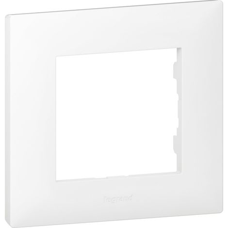 Placa Embellecedora 1 Módulo LEGRAND Niloé Step 86471 Blanco