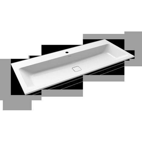 Kaldewei CONO lavabo à encastrer 3082, 1200x500x14 mm,