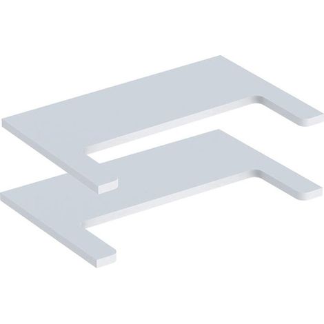 Geberit RENOVA COMFORT 620mm set da pavimento 2 pezzi bianco