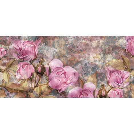 Papier peint panoramique - Fleurs - 130 cm x 60 cm (1/2)