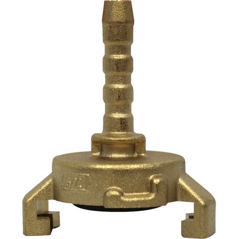 Raccord express laiton 41mm Joint NBR Cannelé à collerette - Série 2280 Ø7 (1/5)