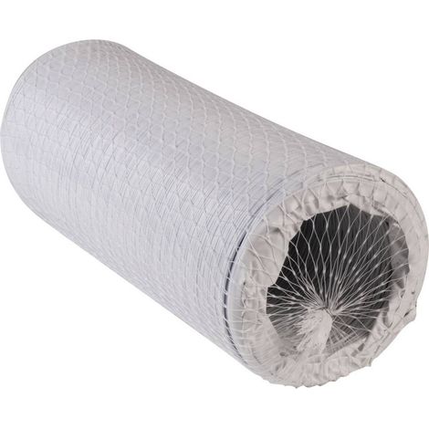 Wallair N52817 tubo flexible blanco 10,2 cm x 3 m