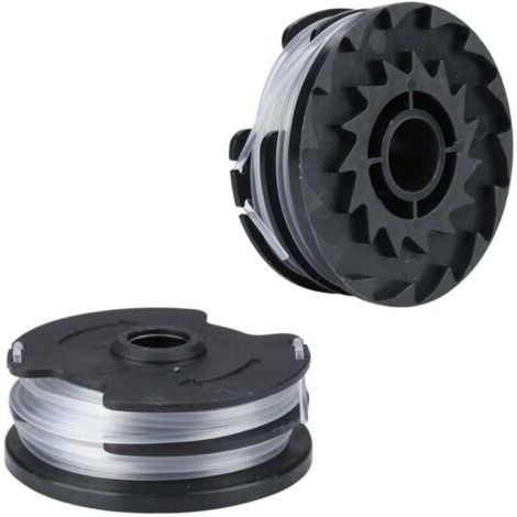 Bobine Fil Nylon pour Parkside LIDL Akku PRTA 20-Li C3 A1B2 PRT 550 A1 A3 PRT 300 A1 Pièces de Rechange Coupe Bordure (2 pièces) (1/5)
