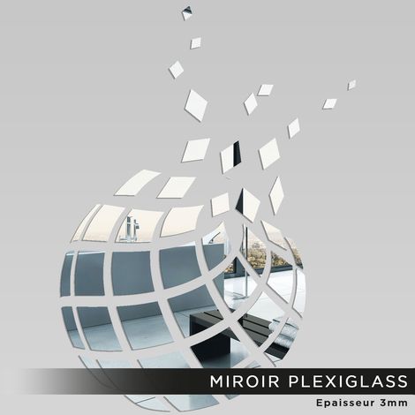 Miroir Plexiglass - Abstrait - 180x248 cm (1/2)