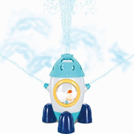 Arroseur extérieur pour enfants Pieuvre - Jouet d'eau rotatif pour l'été, jeu aquatique pour garçons et filles (1/5)