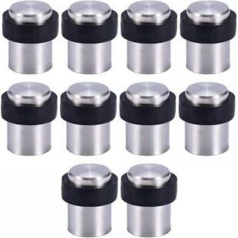 10 X 4.5 cm Stainless Steel Floor Door Stop, Door Holder, Door Buffer (1/5)