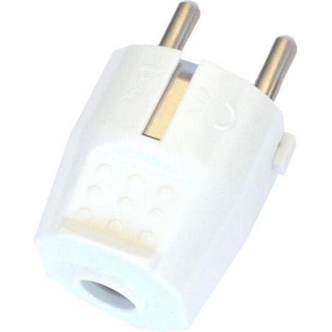 Schuko Electric Network Plug Macho 16A Blanco (1/4)