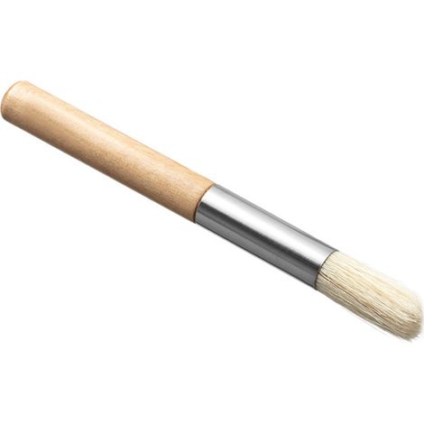Brosse pour moulin à café, machine à café, brosse de nettoyage pour dépoussiérer les grains de café et autres résidus, outil de nettoyage de cuisine, connecteur en acier inoxydable (1/5)