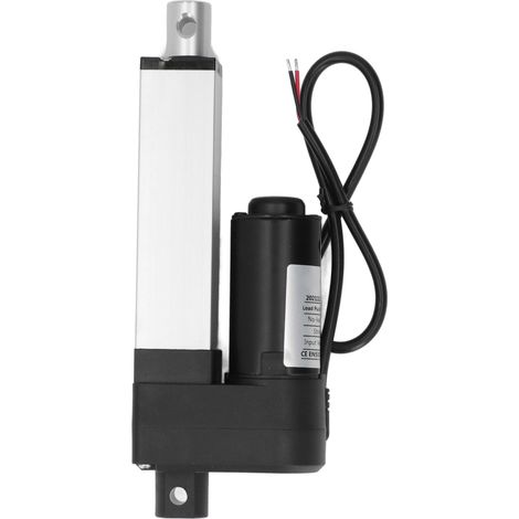 Tige de levage électrique linéaire automatique 800N DC24V, moteur de vérin de levage type cosse, trou de 8mm, course 100mm (1/5)