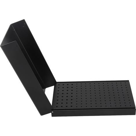 Boîte de stérilisation noire pour fraises dentaires, 152 alvéoles en alliage d'aluminium, rangement clinique et nettoyage pratique (1/5)