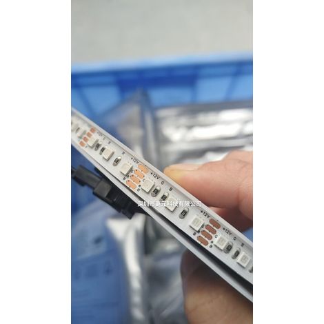 Platine ohne Rahmen, 12 V, 2835, 120 RGB-LEDs, sieben Farben, 8 mm