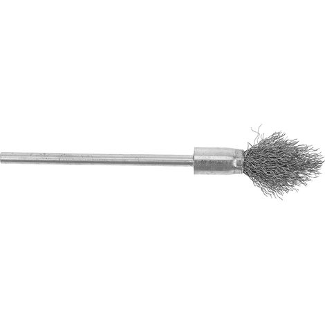 Brosse Métallique Antirouille pour Perceuse Électrique, Tige Allongée 158 Mm, Fil D'acier Inoxydable 6x16 Mm, Brosse de Polissage et Décapage Industrielle, Accessoire de Nettoyage (1/5)
