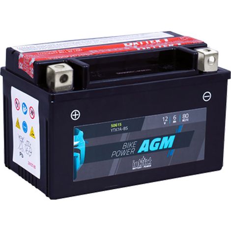 Batería de moto YTX7A-BS  AGM Hermética YTX7A-4