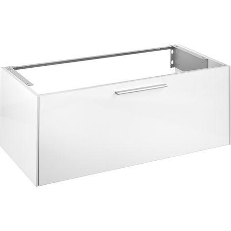 Keuco Royal 60 Meuble sous-lavabo 32151, 1 tiroir à casseroles, 1050 x 400 x 535 mm, Corps/Avant: Cachemire Matt - 32151450000 (1/2)
