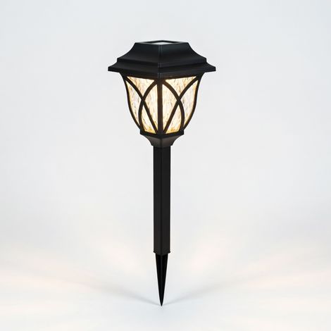 Lampe solaire pelouse piquer etanche IP42 detection crepusculaire (1/5)