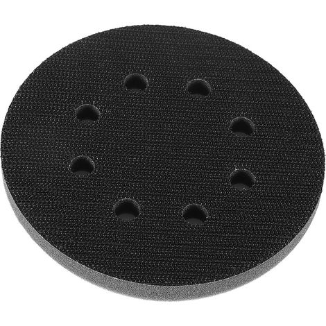 Coussinet d'interface en éponge souple de 125 mm de diamètre pour tampons de ponçage (8 trous) (1/5)