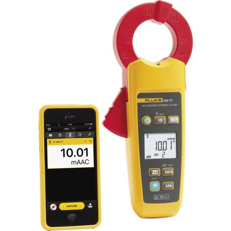 Fluke 368 FC Pince ampèremétrique numérique enregistreur de données CAT III 600 V Affichage (nombre de points): 3300 S779951 (1/5)