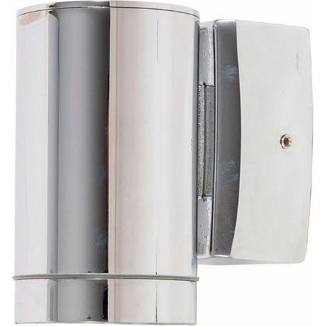 Außenwandleuchte IP64 GU10 Downlight H: 10 cm klein Messing Außenleuchte Wand Haus Balkon Spot