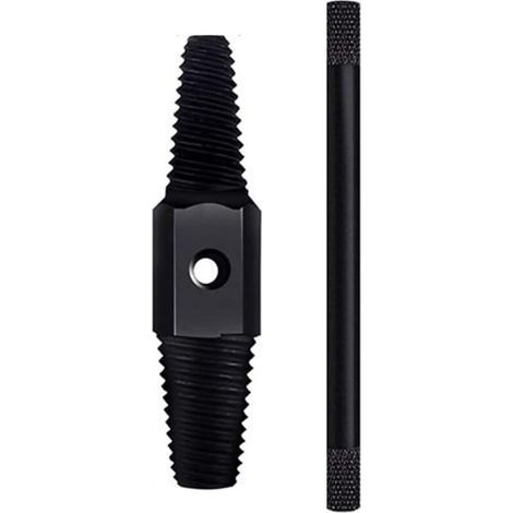 Extracteur de vis, 1/2in, 3/4in Tuyau Cassé Vis Boulon Double Tête Extracteur Vis Taraudée Défectueuse Tuyau Endommagé Net (1/4)