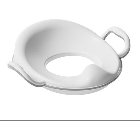 Réducteur de Toilette Rehausseur WC Enfant Siège de Toilette Blanc (1/5)