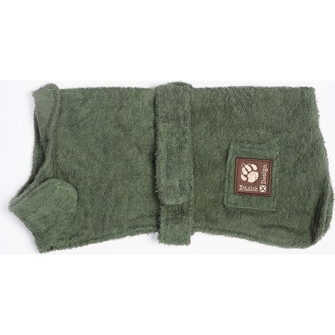 Danish design - Dog bath robe green 70cm - (D11270)