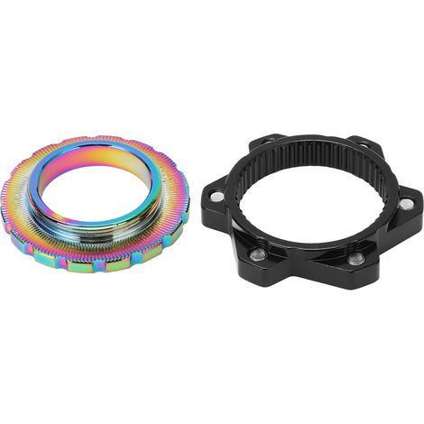 Centerlock-auf-6-Loch-Adapter aus Aluminiumlegierung für Steckachsnaben – Mehrfarbig (1/5)