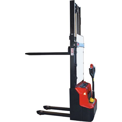 Impilatore elettrico con batteria al litio - Sollevamento 3514 mm - Carico massimo 1200 kg - PSE12N3600