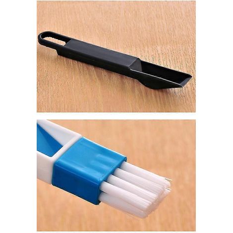 Brosse de nettoyage pour les interstices des fenêtres, petite brosse de nettoyage pour clavier, outils utiles pour la cuisine et la maison (1/5)