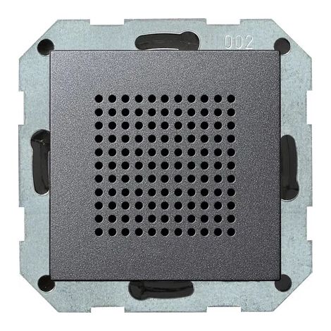 Gira Altavoz Radio empotrable System 55 Antracita [228228], 2282 28