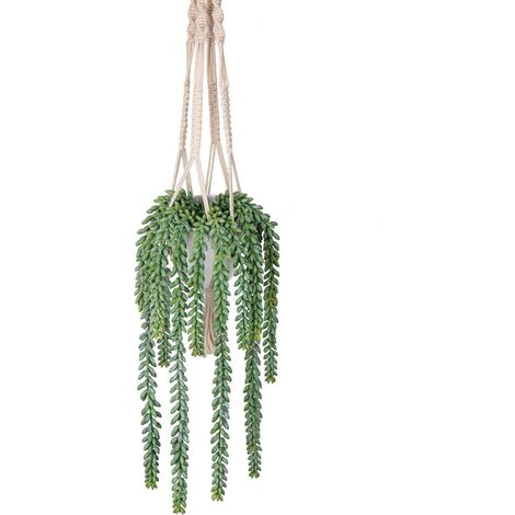 Künstliche Pflanze Hängepflanze Dekopflanzen Zimmer Wand Aesthetic 14 cm (1/5)