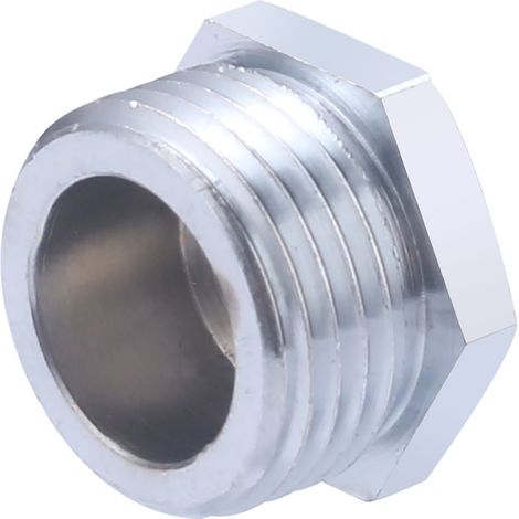 Tapón Latón Macho Cromado QUICK PLOMBERIE - M 3/8 x 2 unidades