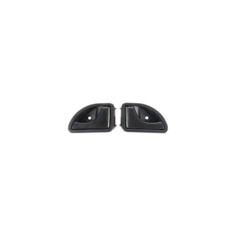 Geeignet für Intyq-Türgriffe vorne links und rechts innen, passend für Renault Kangoo I 1997-2007 und Twingo I 1993-2007 - Typ A schwarze Türgriffe links und rechts.