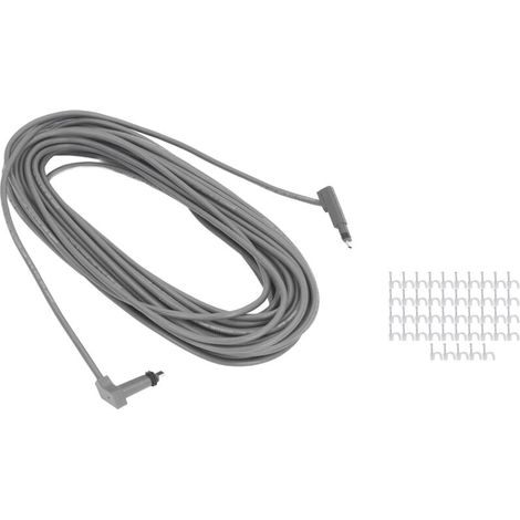 Professionelles Ersatzkabel für Starlink-Verlängerungskabel, Kabelclip-Set für 75 Fuß langes rechteckiges Starlink V2-Satellitenkabel (1/4)