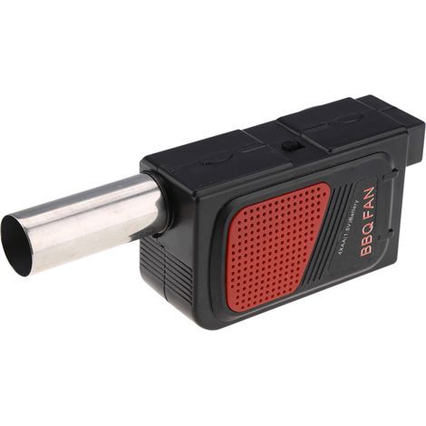 Ventilateur électrique portatif de ventilateur de BBQ pour l'outil extérieur de cuisson de barbecue de gril de pique-nique de camping (1/5)