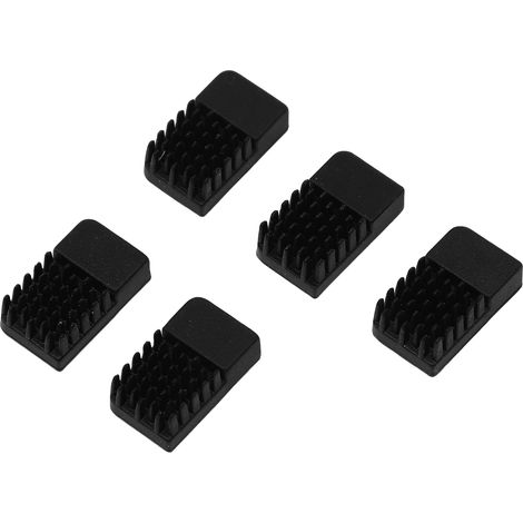 5 Pcs Brosses Nettoyage Buse Imprimante 3D Compatibles Elegoo Centauri Carbon Imprimante 3D Lingettes Buse Silicone Doux Noir (1/5)