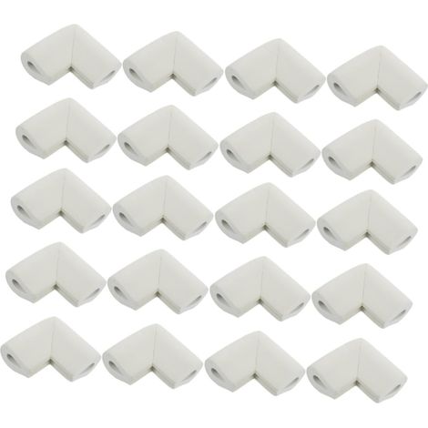 20 protège-coins pour meubles, forme U, pour tables et bureau (1/5)