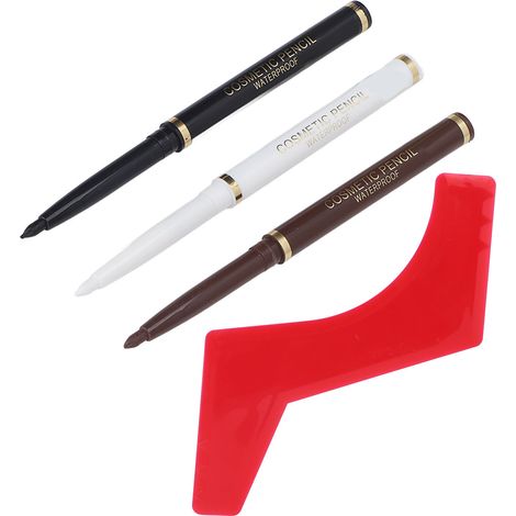 Stylo à Barbe Anti-transpirant, Kit de Modelage Ergonomique avec Pochoir (1/5)
