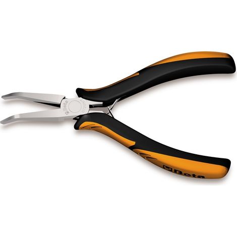 Pinza  becchi piatti lunghi piegati beta 1172bm/p - 140 (1/2)