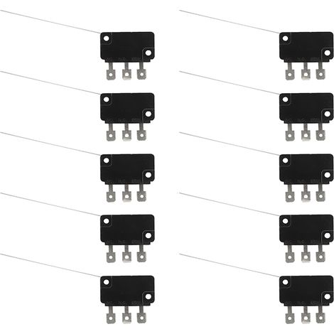 10 Interrupteurs à Lame Normalement Ouverts à Broches Longues pour Boutons de Console de Jeu et Électronique (1/5)