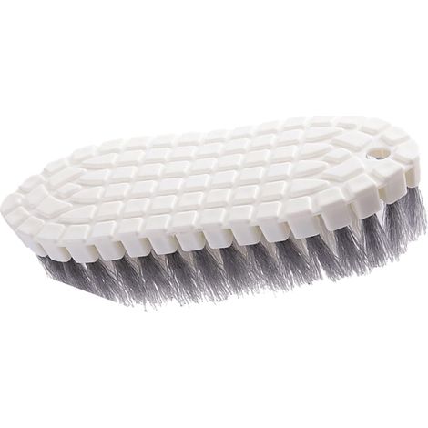 Brosse de nettoyage flexible avec tête souple et pliable, brosse de nettoyage en PP pour évier de cuisine, salle de bain, carrelage, sol, baignoire et nettoyage en profondeur de la maison (1/5)