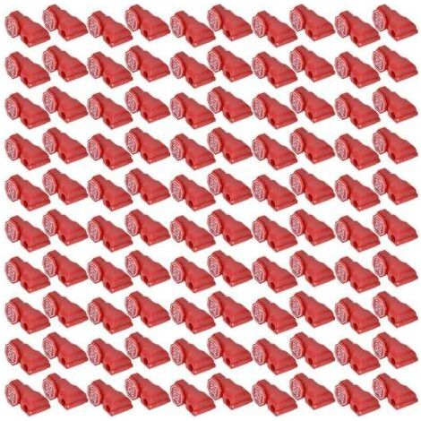 Serrure à crochet de supermarché, 100 pièces, antivol, étagère d'exposition, accessoires de fixation à crochet 4.5mm (1/5)