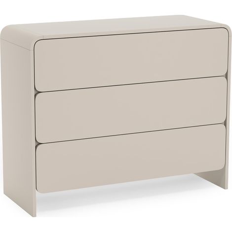 Selsey LUMMO - Commode avec 3 tiroirs - 100 cm - cachemire (1/5)