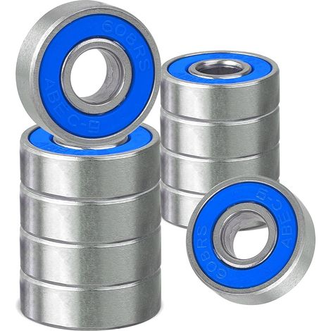 Skateboard-Kugellager 608 ABEC-9, 20er-Set (1/5)
