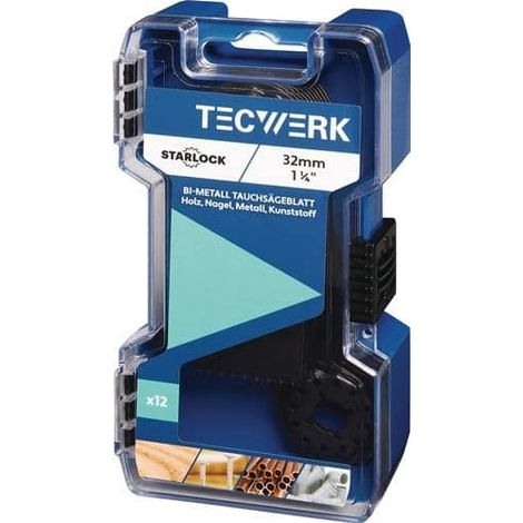 TECWERK Tauchsägeblätter B.32mm Eintauch-T.40mm 1 St.Starlock TECWERK (1/2)
